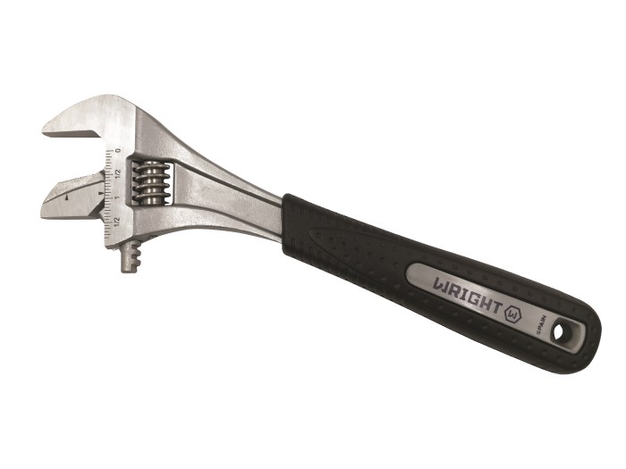 0170 : Adjustable wrench with reversible jaw